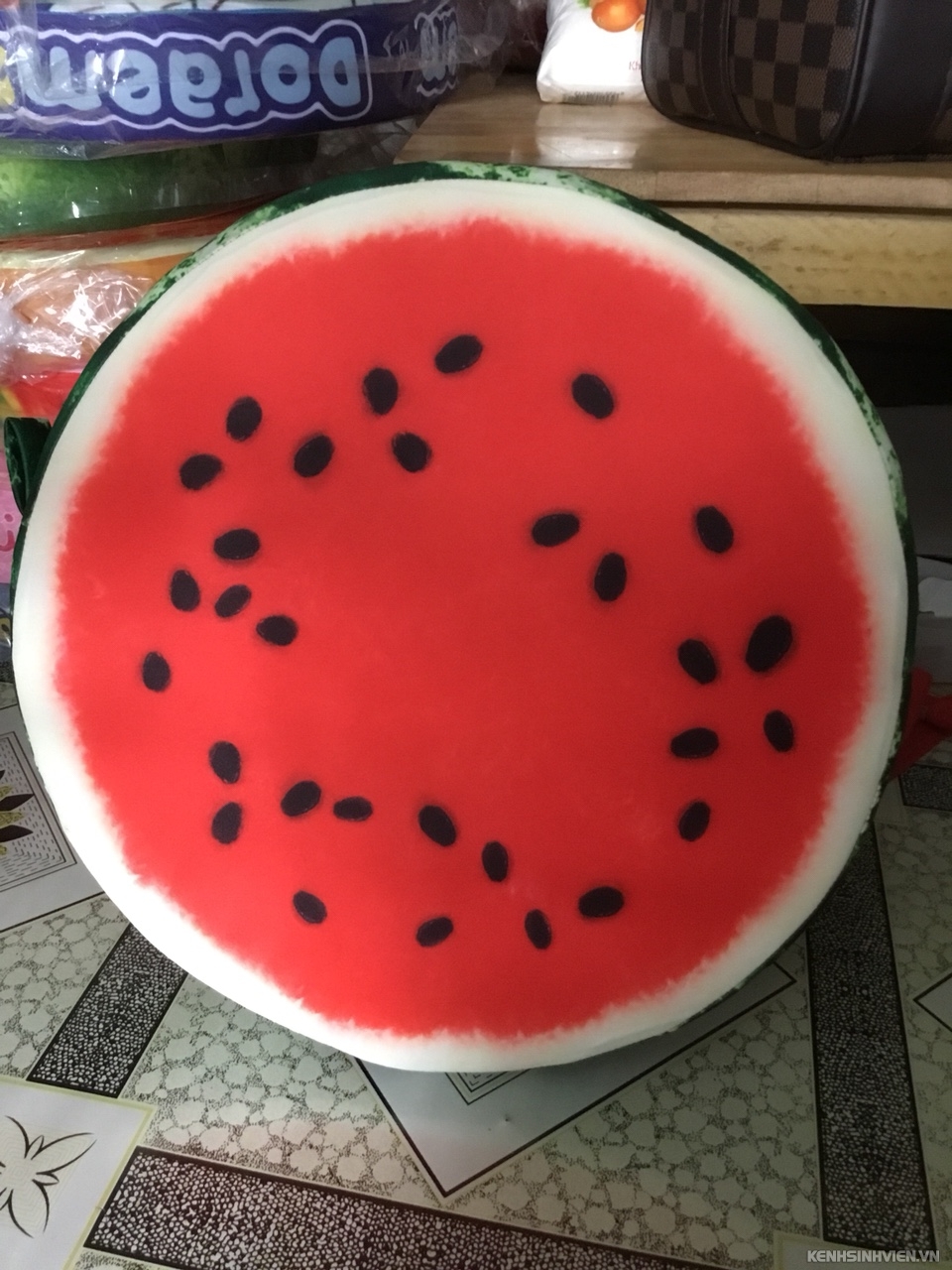 gối ngồi bệt, gối trái cây, gối hoạt hình cho quán cà phê, trà sữa, - 10