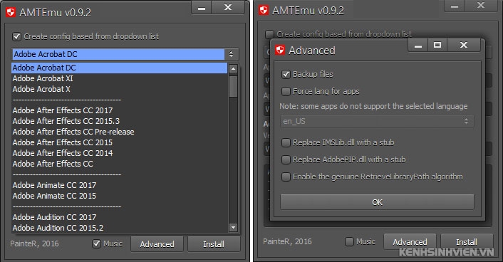 AMTEmu .2 Painter – Công cụ kích hoạt mọi phần mềm của Adobe | Kênh  Sinh Viên